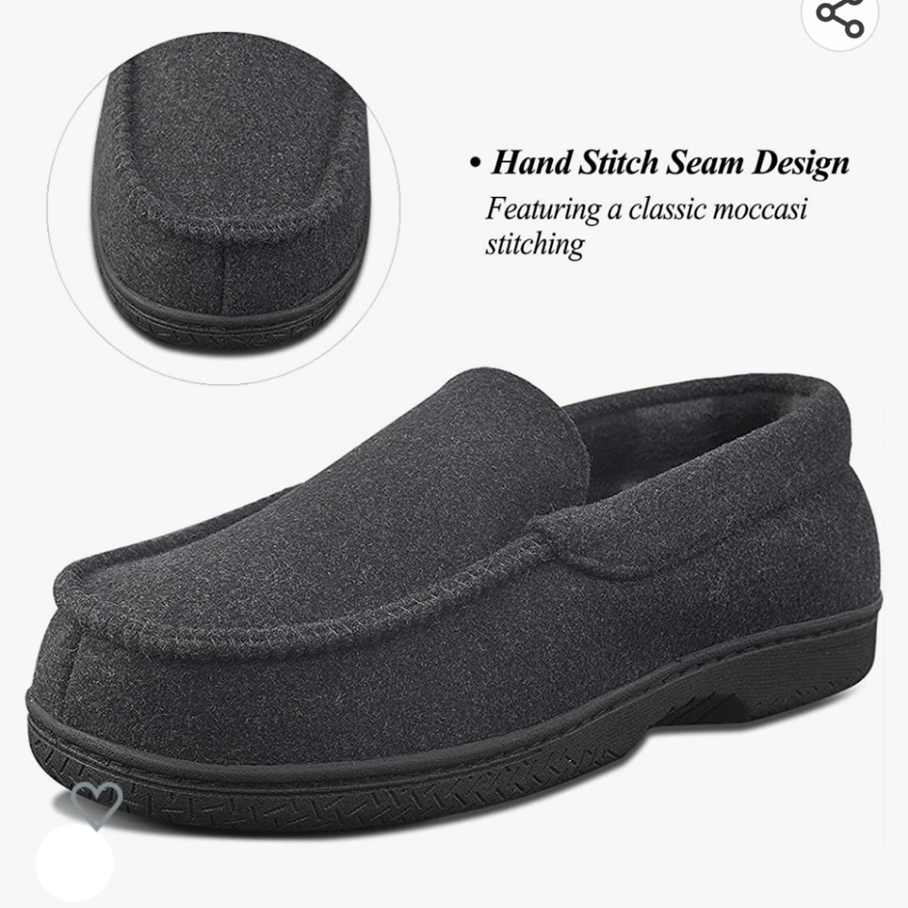 NWT Men's Memory FoaM Slipper - Picture 2 of 7